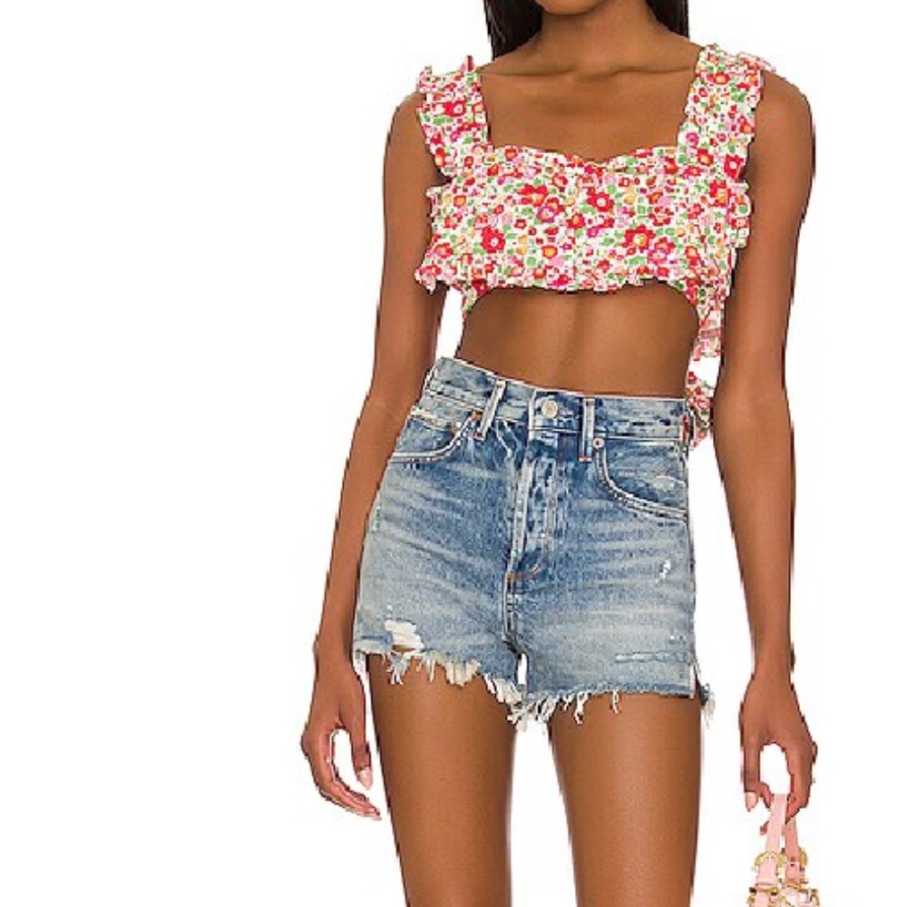FOR LOVE & LEMONS AUDEN CROP TOP